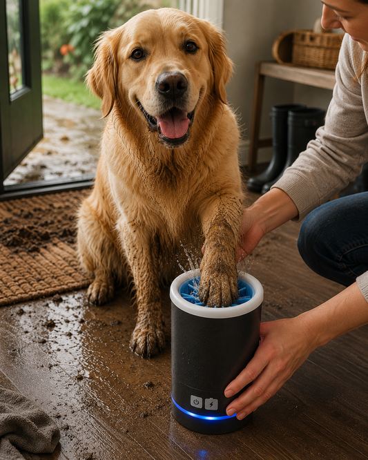Pet Paw Cleaner Electric Wash Cup