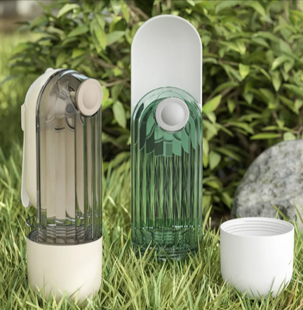 2-in-1 Portable Travel Active Pet Water & Food Bottle
